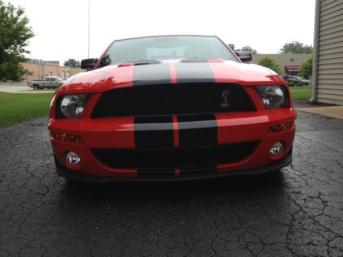 Find Used 2009 Ford Mustang Shelby Gt500 Svt 6spd Supercharged No Reserve In Rockford Illinois 9711