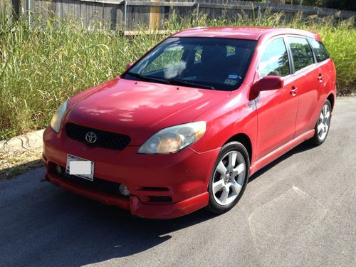 2004 toyota matrix xrs wagon 4-door 1.8l