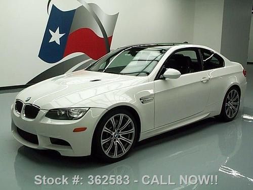 2010 bmw m3 coupe tech nav carbon roof 19" wheels 42k texas direct auto