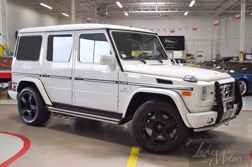 2009 mercedes-benz g-class g55 amg designo, black 20-inch, alcantara, navi