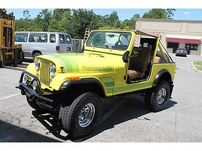 Fl jeep cj-7 like new must see custom restored v8 gorgeous