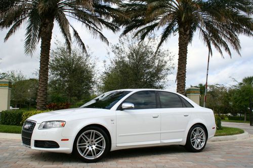 2008 audi s4 v8 awd*6 speed*carbon fiber trim*nav*bose*convenience pkg*warranty*