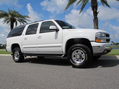 Chevrolet suberban 2500 lt 4-wheel drive - leather - rear dvd - towing package