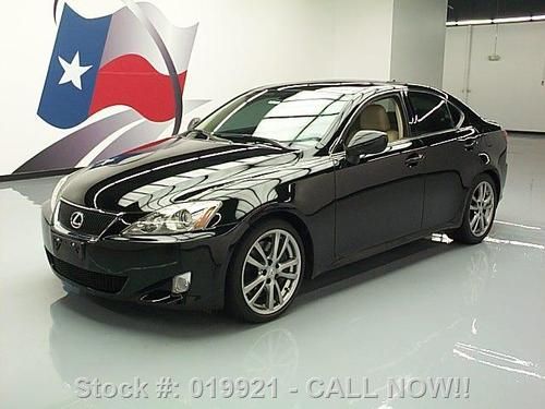 2008 lexus is350 sunroof nav rear cam climate seats 43k texas direct auto