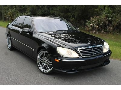 S600 bi turbo 500 hp amg sport pkg 20"  like s55 s65 cl55 cl600 cls55 06 05 04