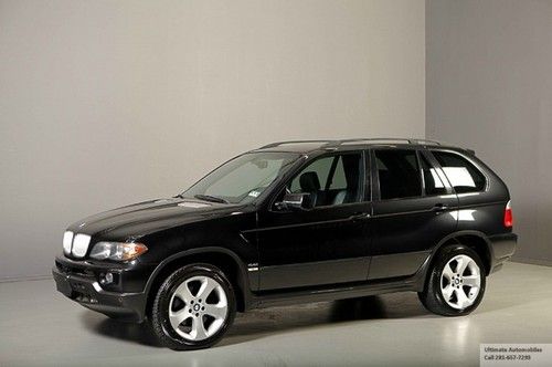 2005 bmw x5 4.4i v8 awd xenons sport pkg leather wood alloys spoiler