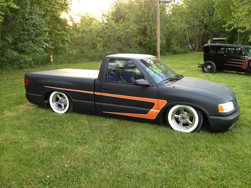 1996 bagged isuzu hombre hot rod ratrod minitruck same as chevy s10 air ride