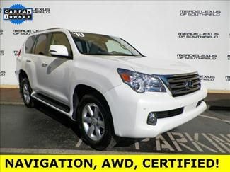 2010 gx 460 4wd,navigation,loaded,clean,low miles,one owner,certified!!