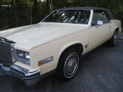 1983 cadillac el dorado 66k garage kept exc. condition