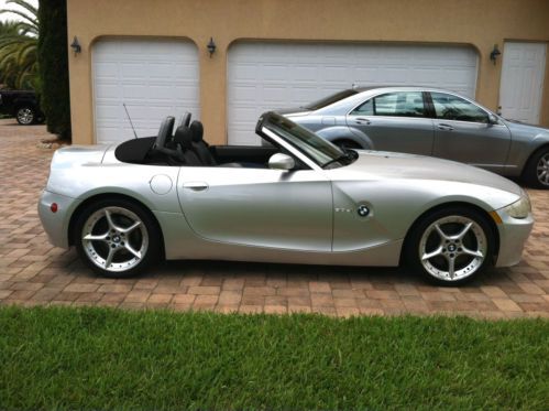 Mint 2006 bmw z4 roadster 3.0 si,sport pkg,69k miles,auto,power top,no reserve!