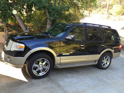 2007 ford expedition eddie bauer - black