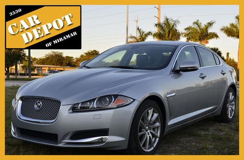 2012 jaguar xf *miles:21k *1 owner *clean carfax *navigation *rear camera