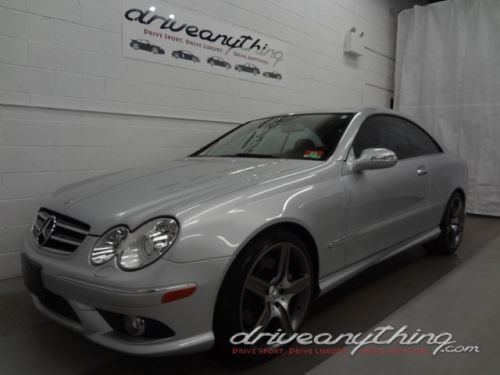 &#039;08 clk 550 cpe 43k mi! p3pckg navi premsnd htd/cldsts xen clk63whls newtires