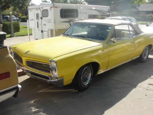 1966 pontiac lemans convertible 400 cid