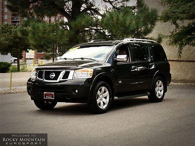 2008 nissan armada 4wd le navigation rear dvd loaded