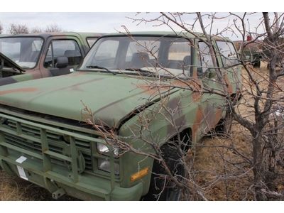 1986 chevrolet m1009 cucv blazer