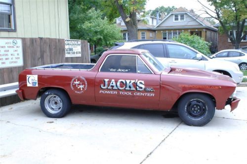 1966 chevy el camino drag race car