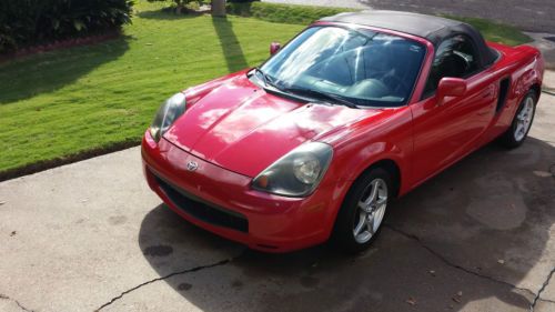 2001 toyota mr2 spyder convertible