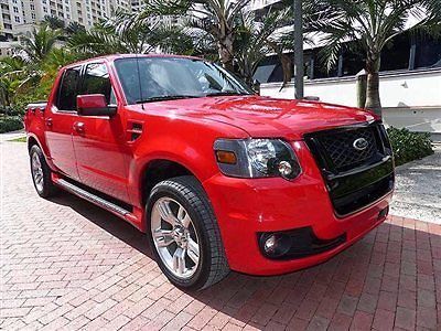 Florida rare 2009 ford explorer sport trac awd adrenalin edition crew cab 4x4