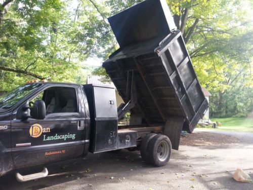 2004 Ford f550 dump truck for sale #9