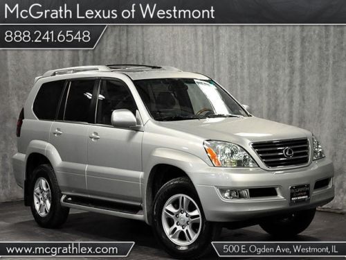 2003 gx470 4wd navigation rear dvd mark levinson third row seating