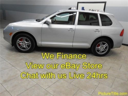 04 cayenne turbo awd gps navi leather heated seats we finance texas