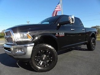 Lifted 2500*cummins diesel*black/black leather*nav*xd*amp*leds*we finance*fla