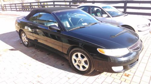 2001 toyota solara sle convertible 2-door 3.0l