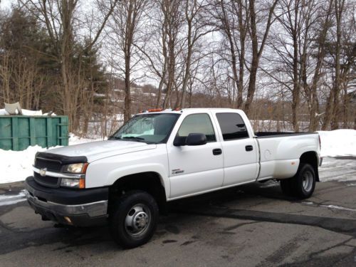 3500hd - lt - 4x4 - crew cab - dually - 6.6l duramax turbo diesel - no reserve