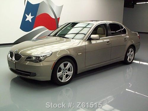 2008 bmw 535xi premium sedan awd leather sunroof 63k mi texas direct auto