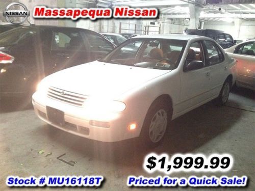 1997 nissan altima 4dr sdn gxe (low miles)