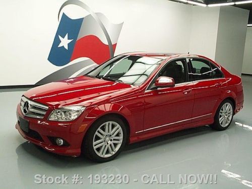 2008 mercedes-benz c300 sport sunroof alloy wheels 60k! texas direct auto