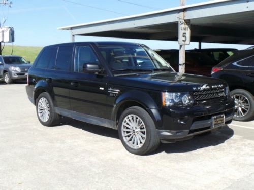 2012 land rover range rover sport hse navigation black tan leather ship assist