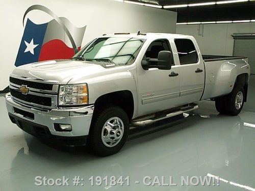 2011 chevy silverado 3500hd crew 4x4 diesel drw longbed texas direct auto