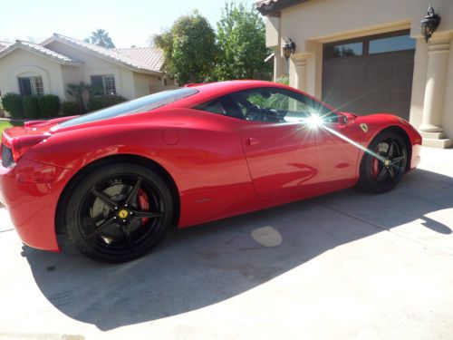 2010 ferrari 458 italia coupe 2-door 4.5l original msrp 273k