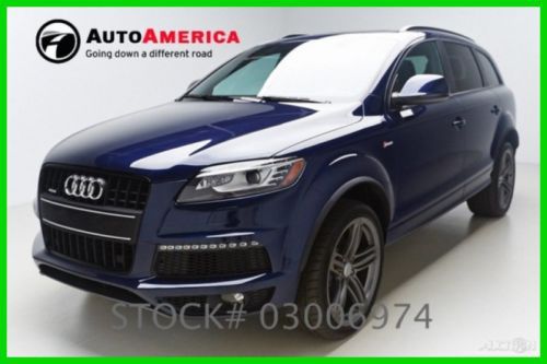 12406 miles 2013 audi q7 3.0t s line prestige  we finance! 3l v6 24v premium