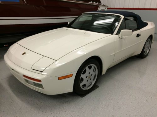 1990 porsche 944 s2 cabriolet, 3.0l - 42k original miles