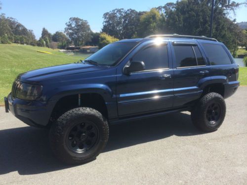 2004 jeep grand cherokee overland edition 4-door 4.7l v* with 4.5&#034; lift