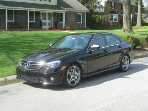 2009 mercedes-benz c63 amg performance 36k