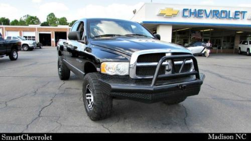 2005 dodge ram 1500 quad cab 4x4 pickup trucks 4wd hemi truck custom wheels