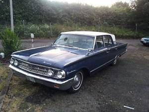 1963 mercury monterey custom breezeway 4dr sedan