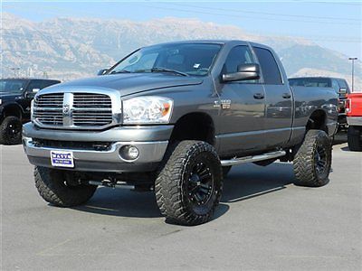 Dodge ram crew cab slt 4x4 cummins diesel custom lift wheels tires auto tow