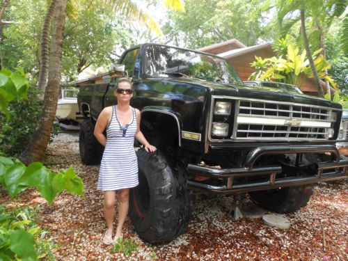 1982 chevy silverado with replaced engine. milage is not accurate in listing