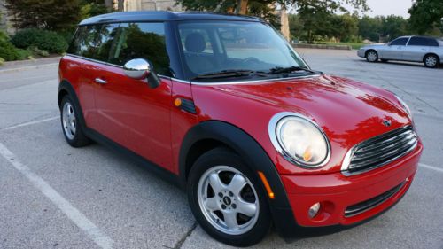 2009 mini cooper clubman wagon 3-door 1.6l 6-speed manual super low miles clean