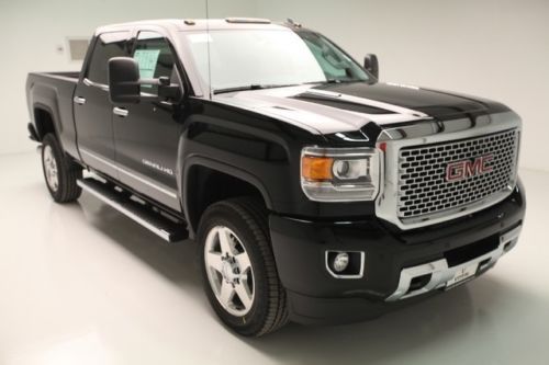 2015 denali crew cab 4x4 rear entertainment sunroof 6.6l v8 diesel