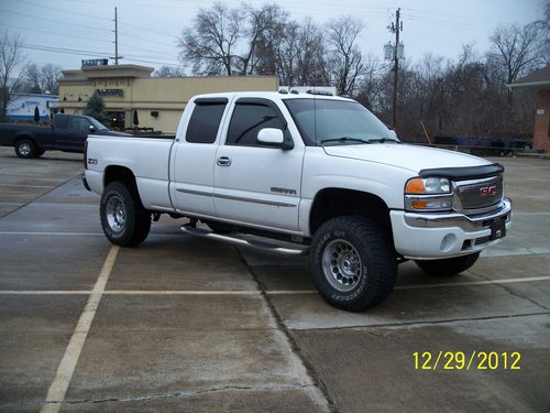 2005 gmc sierra 1500 slt ext cab pickup 4-door 5.3l, 75k , 4x4 leather, bose/xm