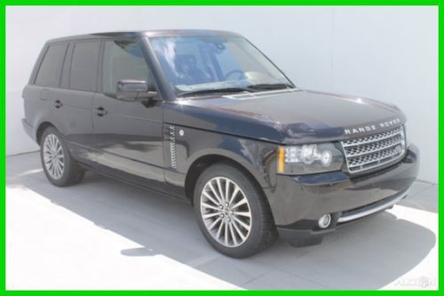 2012 range rover supercharged 36k miles*rear dvd*navigation*1owner*we finance!!