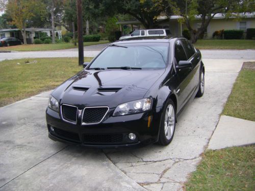 2009 pontiac g8 base sedan 4-door 3.6l dohc