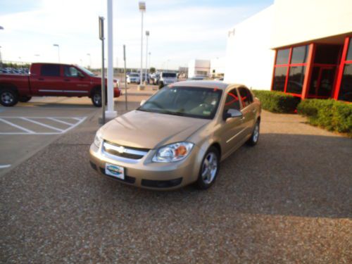 Chevrolet cobalt 4dr leather sunroof gold power windows power locks