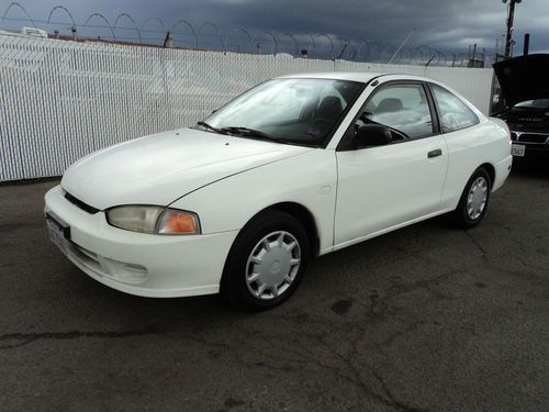 2001 mitsubishi mirage, no reserve